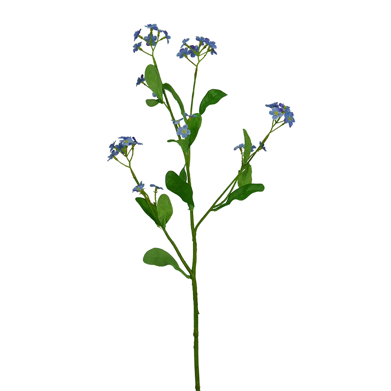 Vergissmeinnichtzweig, 49 cm - blau