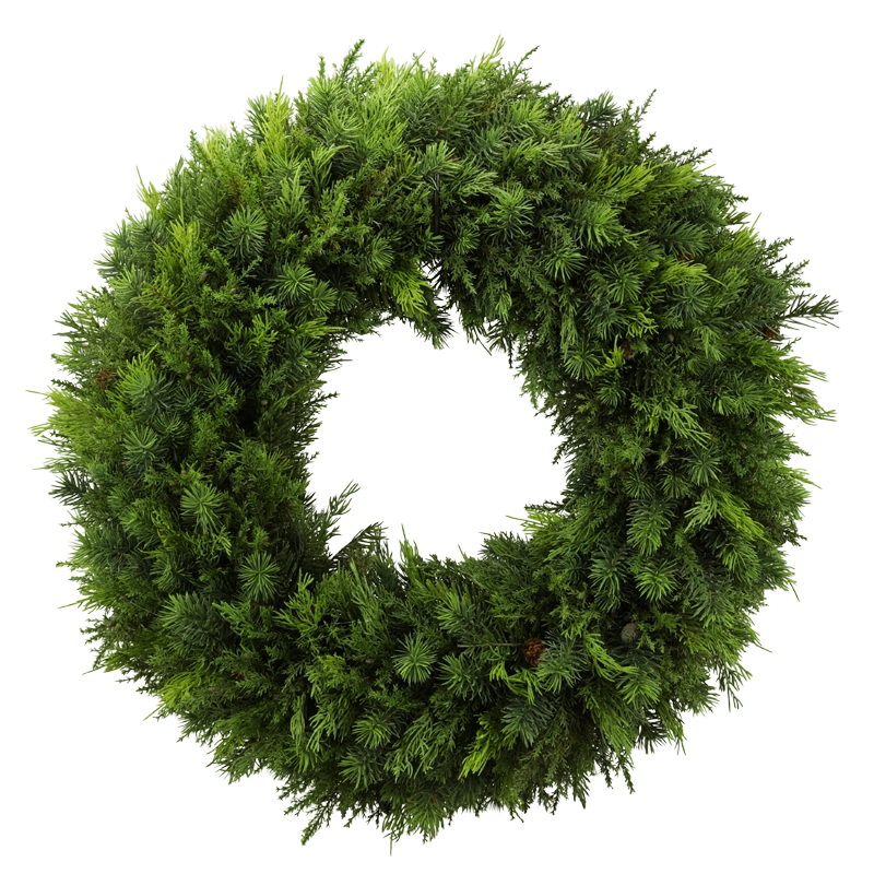 Mixed fir wreath
