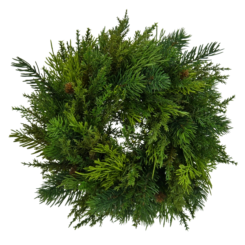 Mixed fir wreath