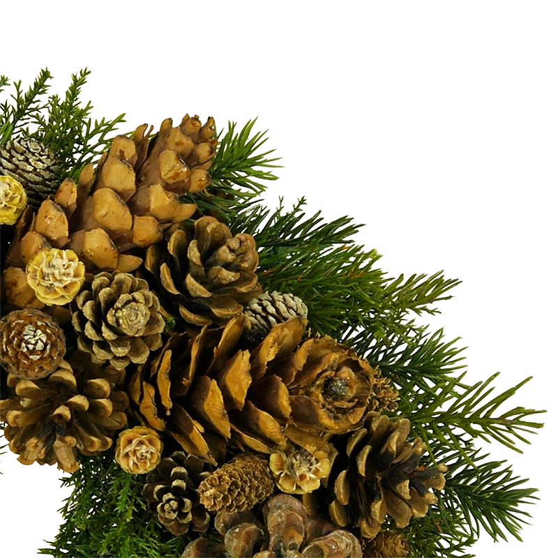 Tannenkranz mit Zapfen