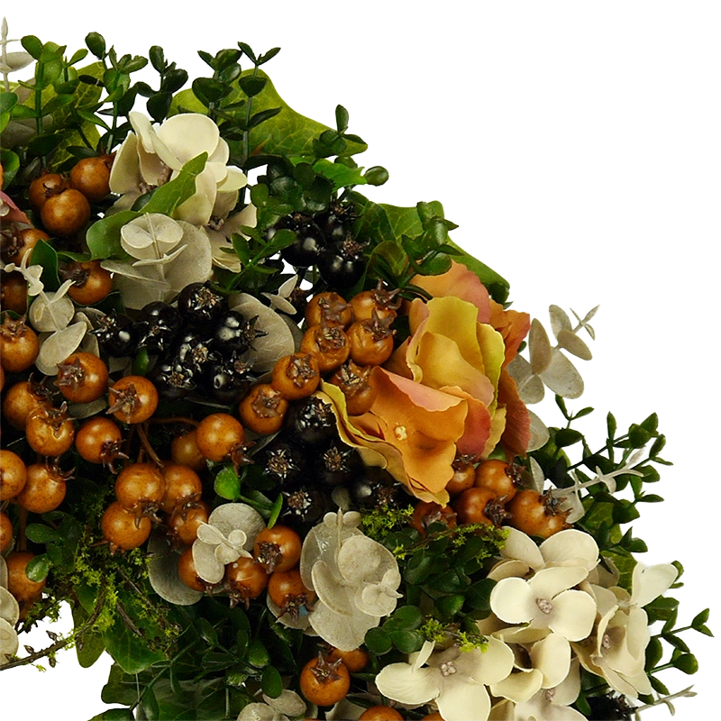 Kranz Beeren mit Hortensien