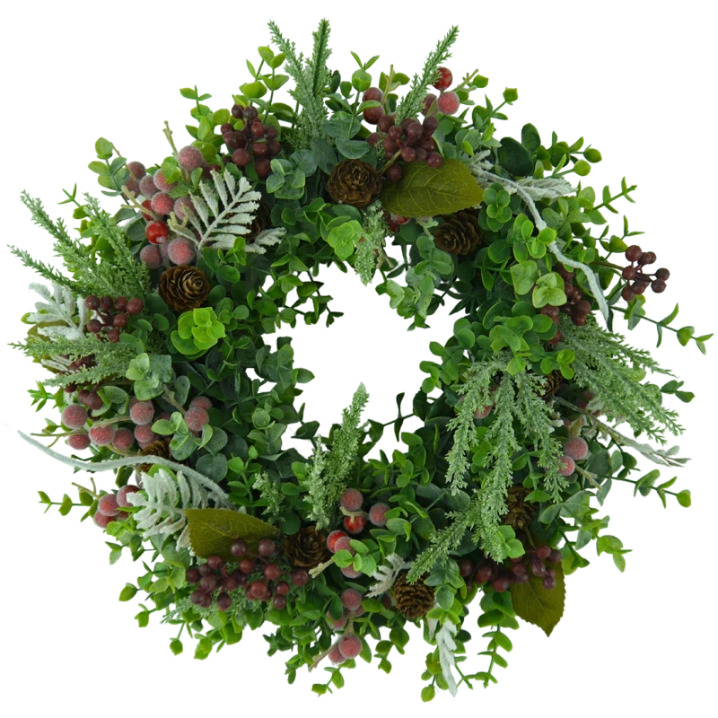 Eukalyptuskranz mit Beeren