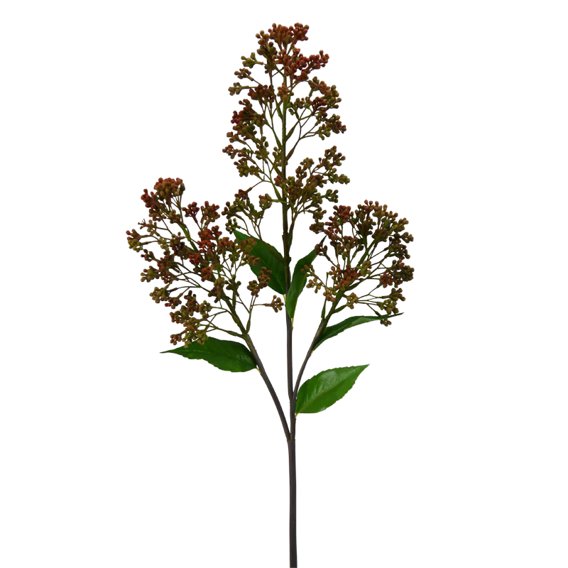 Hortensie, 73 cm - orange/grün