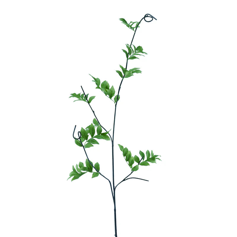 Wisteria Blätterzweig, 128 cm - grün