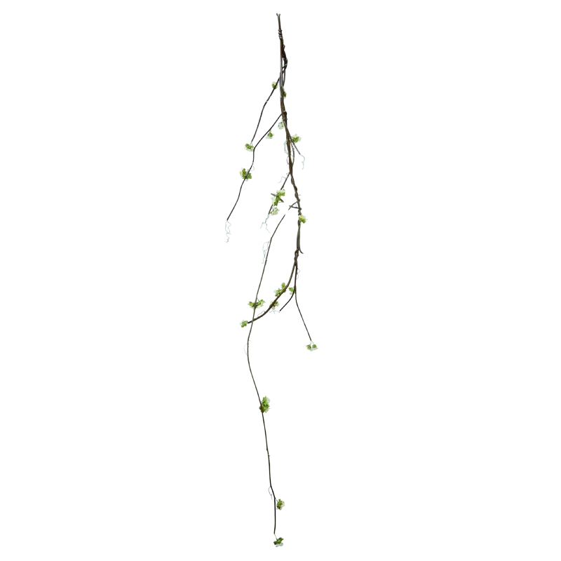Girlande Jasmin, 110 cm - weiß