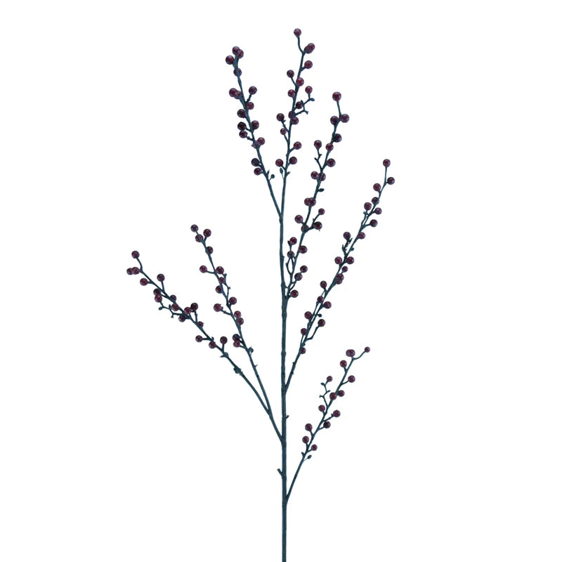 Ilex-Beerenzweig, 102 cm - rot