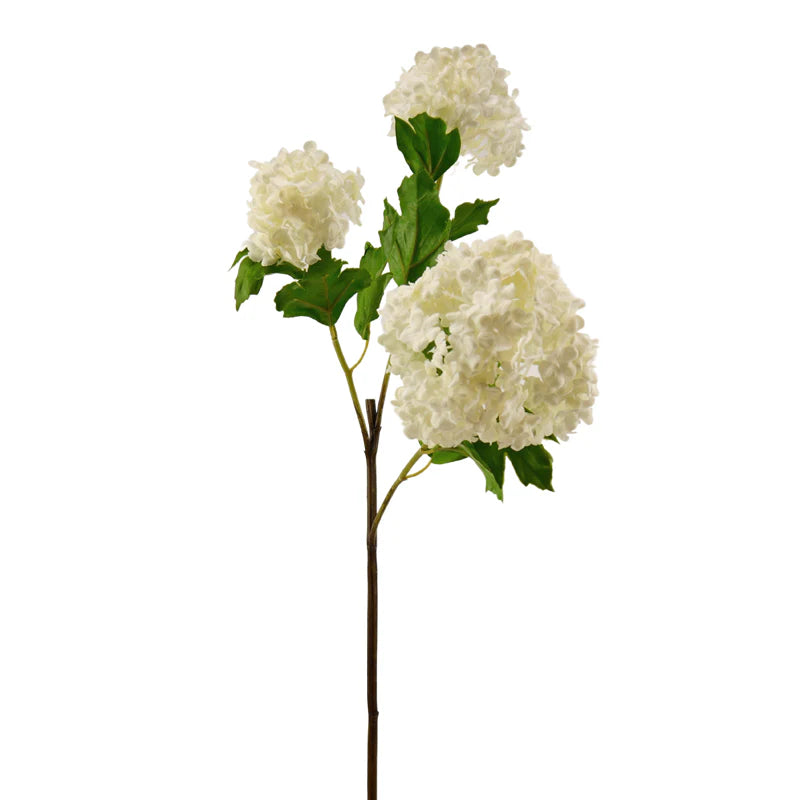 Schneeball, 70 cm - weiß x3