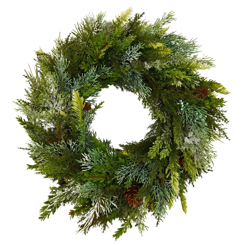Mixed fir wreath