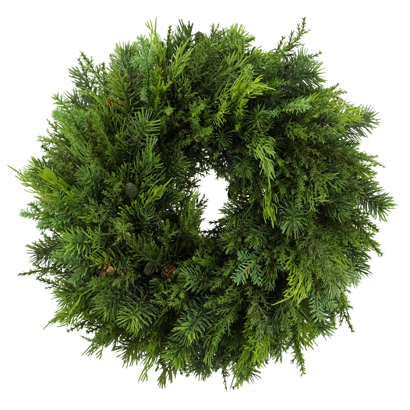 Mixed fir wreath