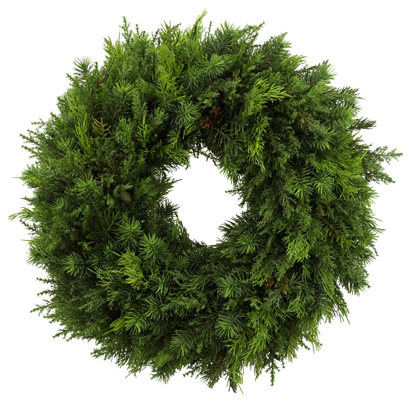 Mixed fir wreath