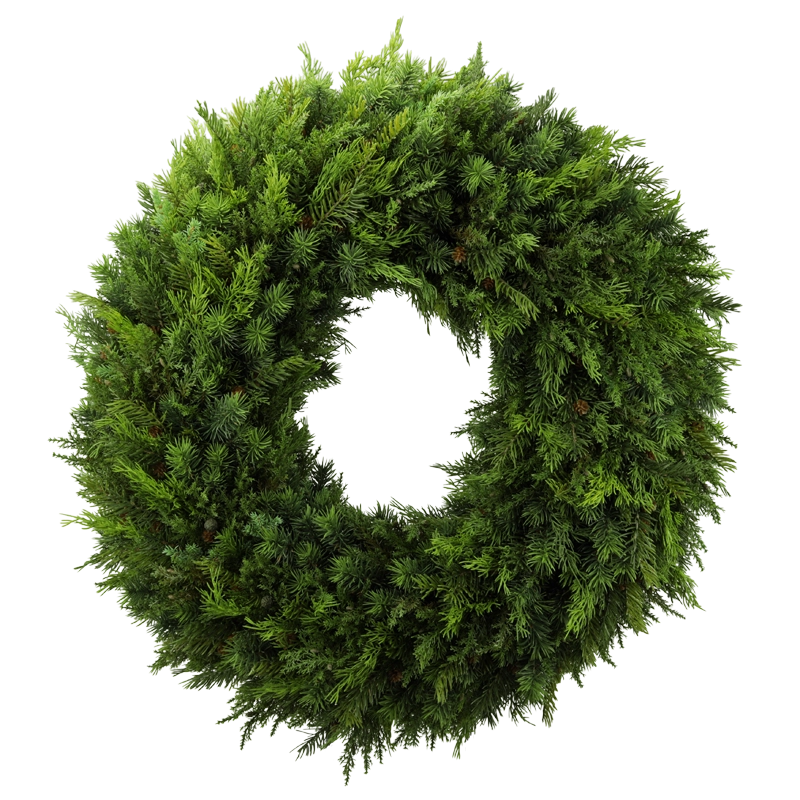 Mixed fir wreath