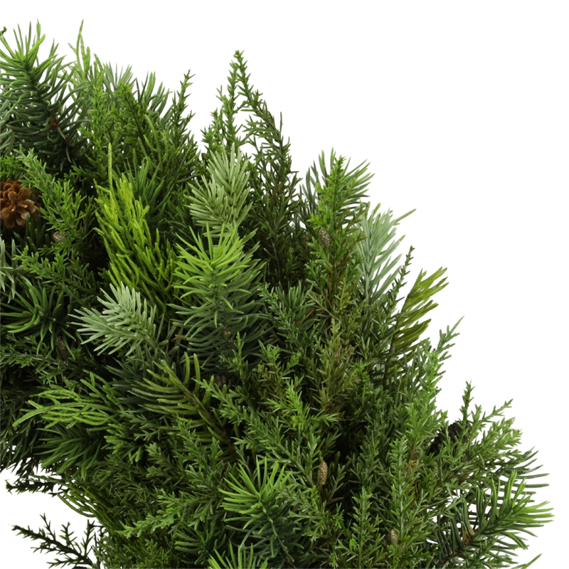 Mixed fir wreath